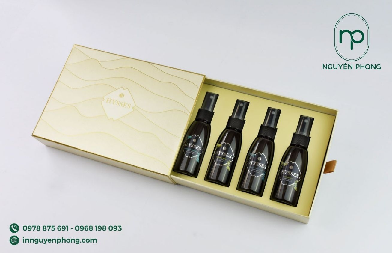 In hộp metalize đựng mỹ phẩm